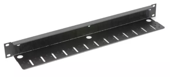 CBP-1 19IN PANEL WITH BRUSH STRIP FOR CABLES, 1U